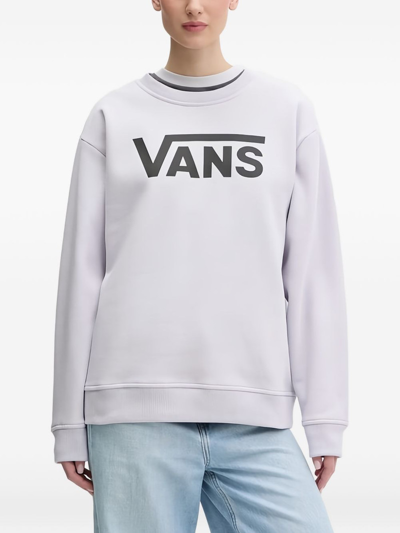 Classic V logo-print sweatshirt 1