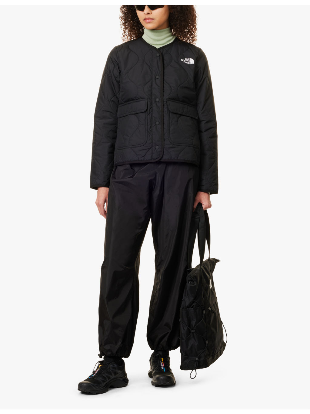 Ampato brand-print regular-fit shell jacket - 2
