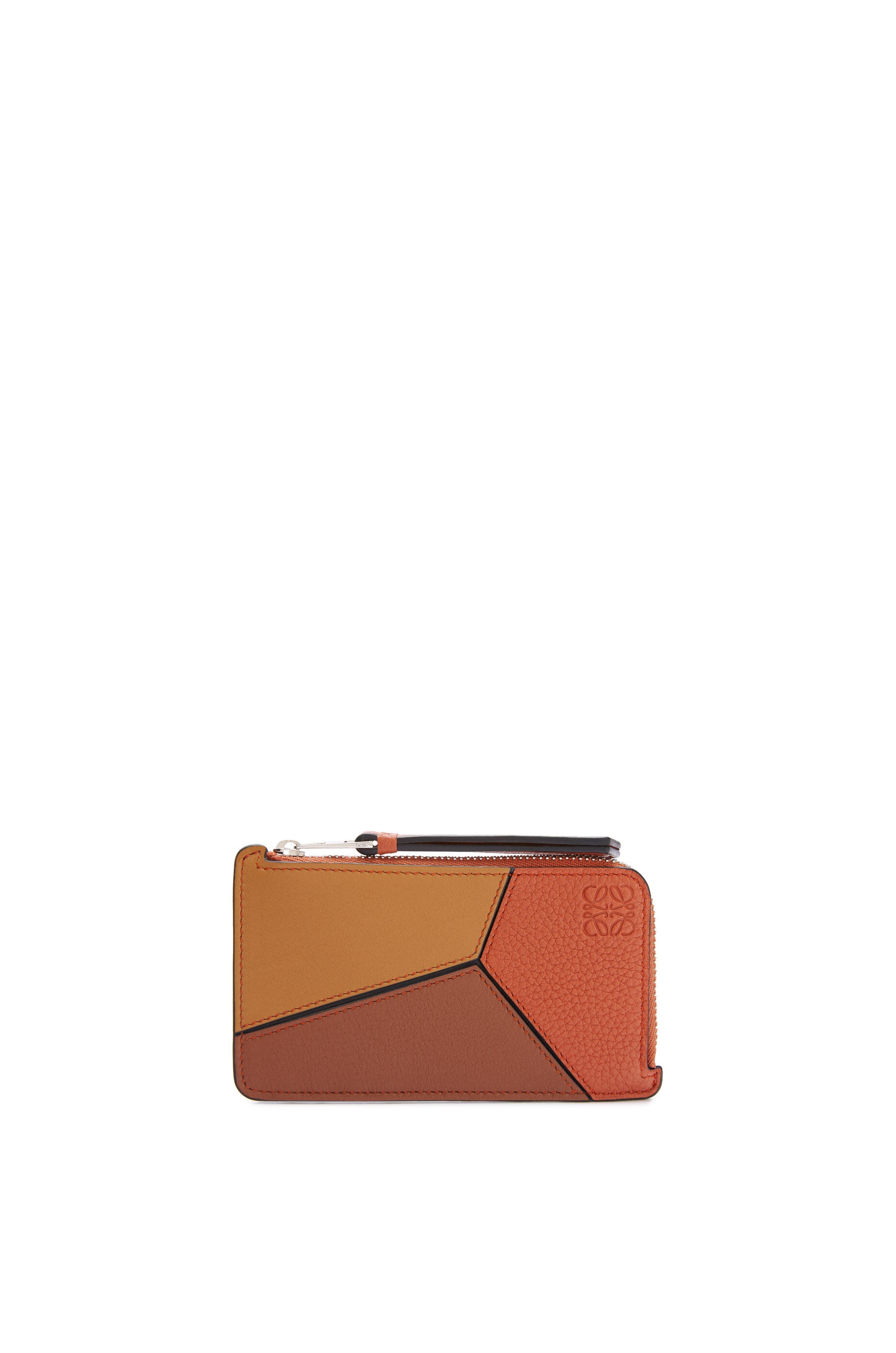 Puzzle coin cardholder in classic calfskin - 1