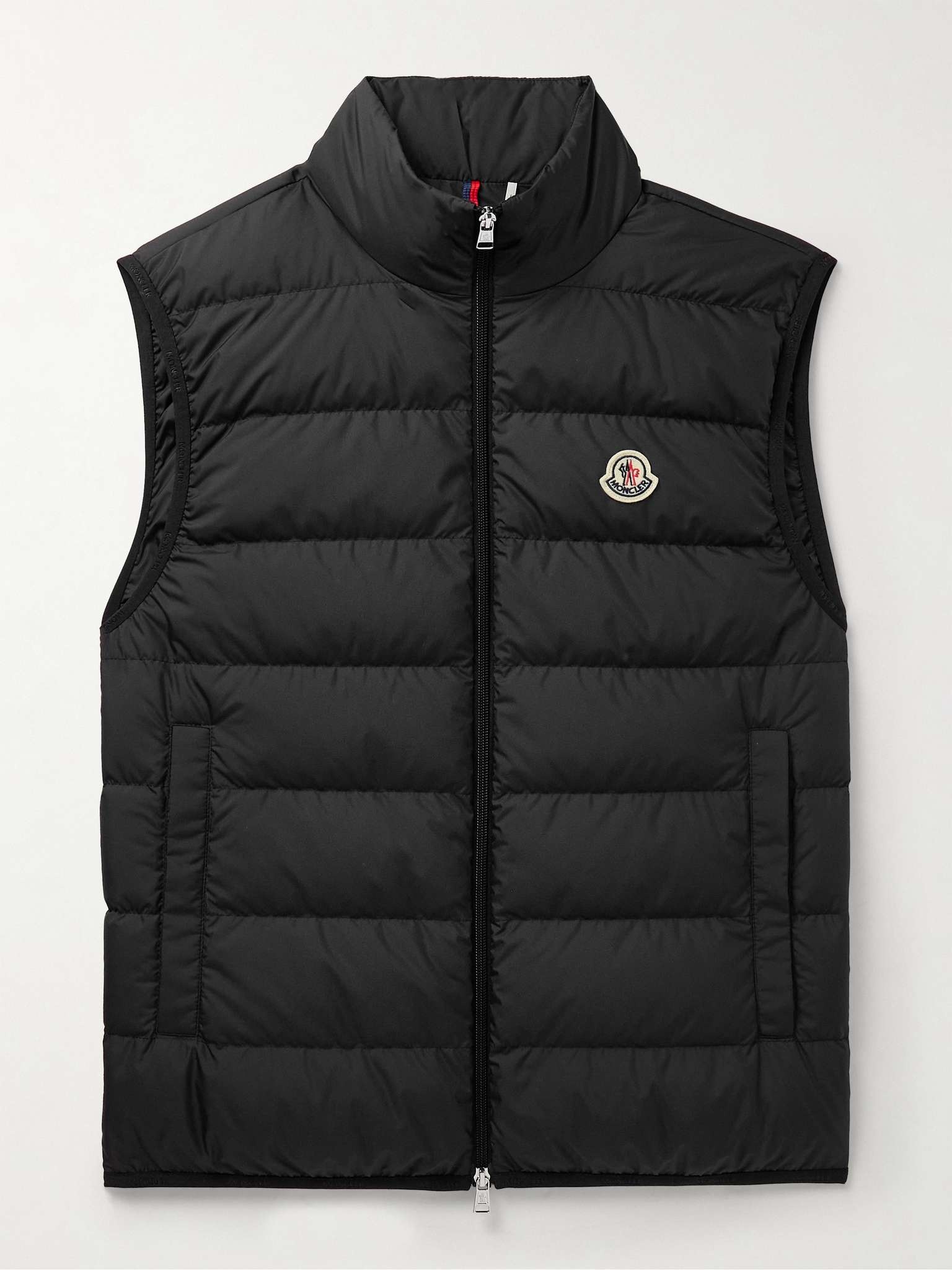 Gilet Moncler Slim Fit Moncler Contrin Slim-Fit Logo-Appliquéd