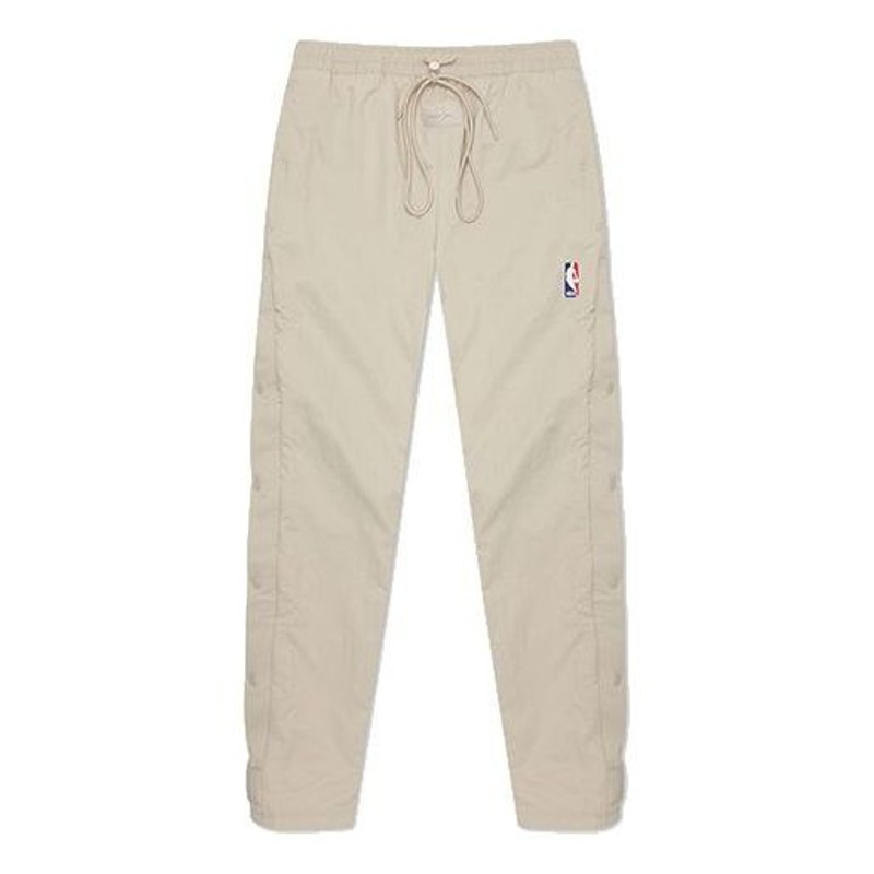 Nike x 하나님의 두려움 x NBA 크로스오버 사이드 솔리드 컬러 스포츠 바지 회색 CU4684-271 - 1