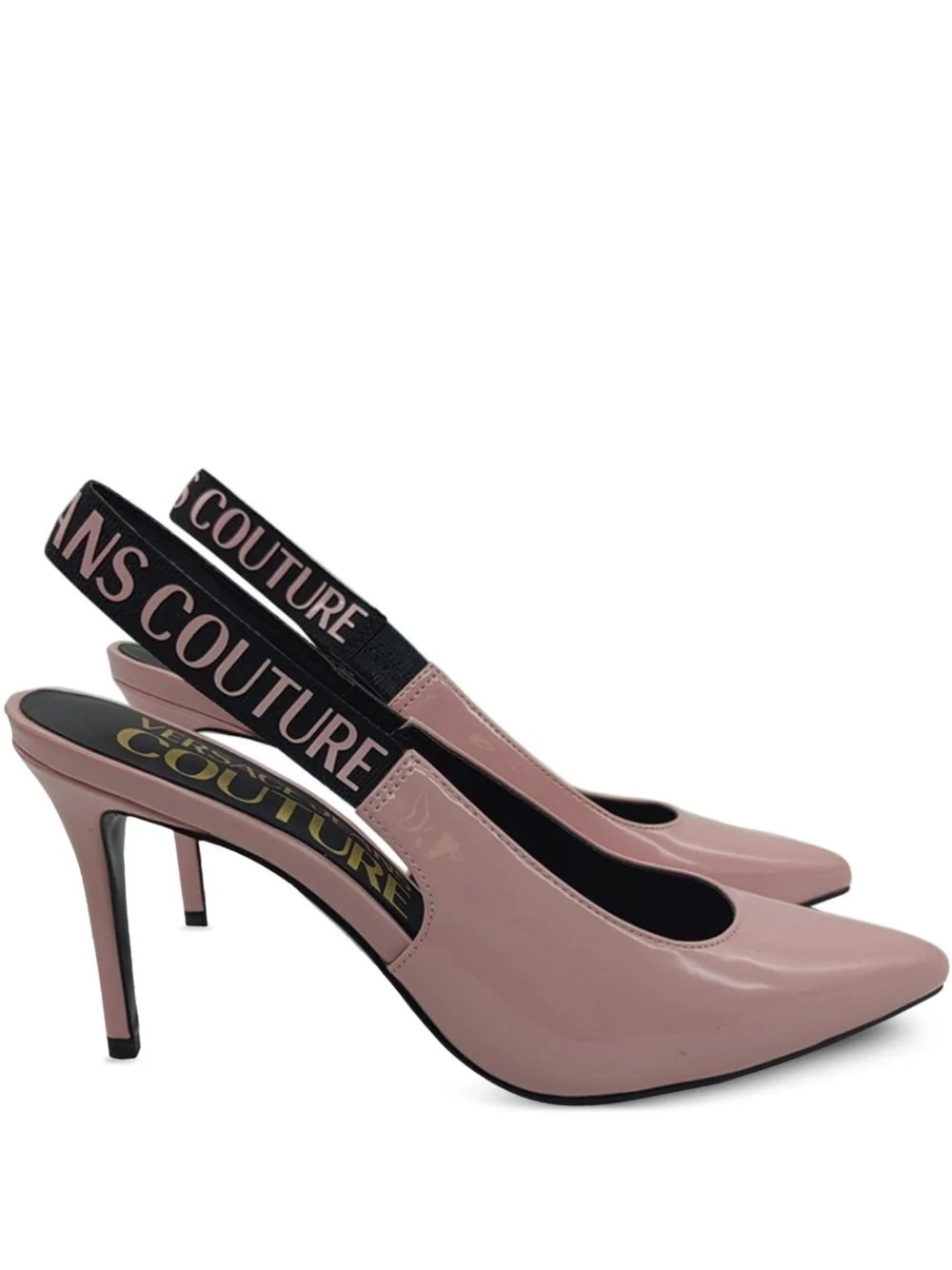 logo-slingback pumps - 1