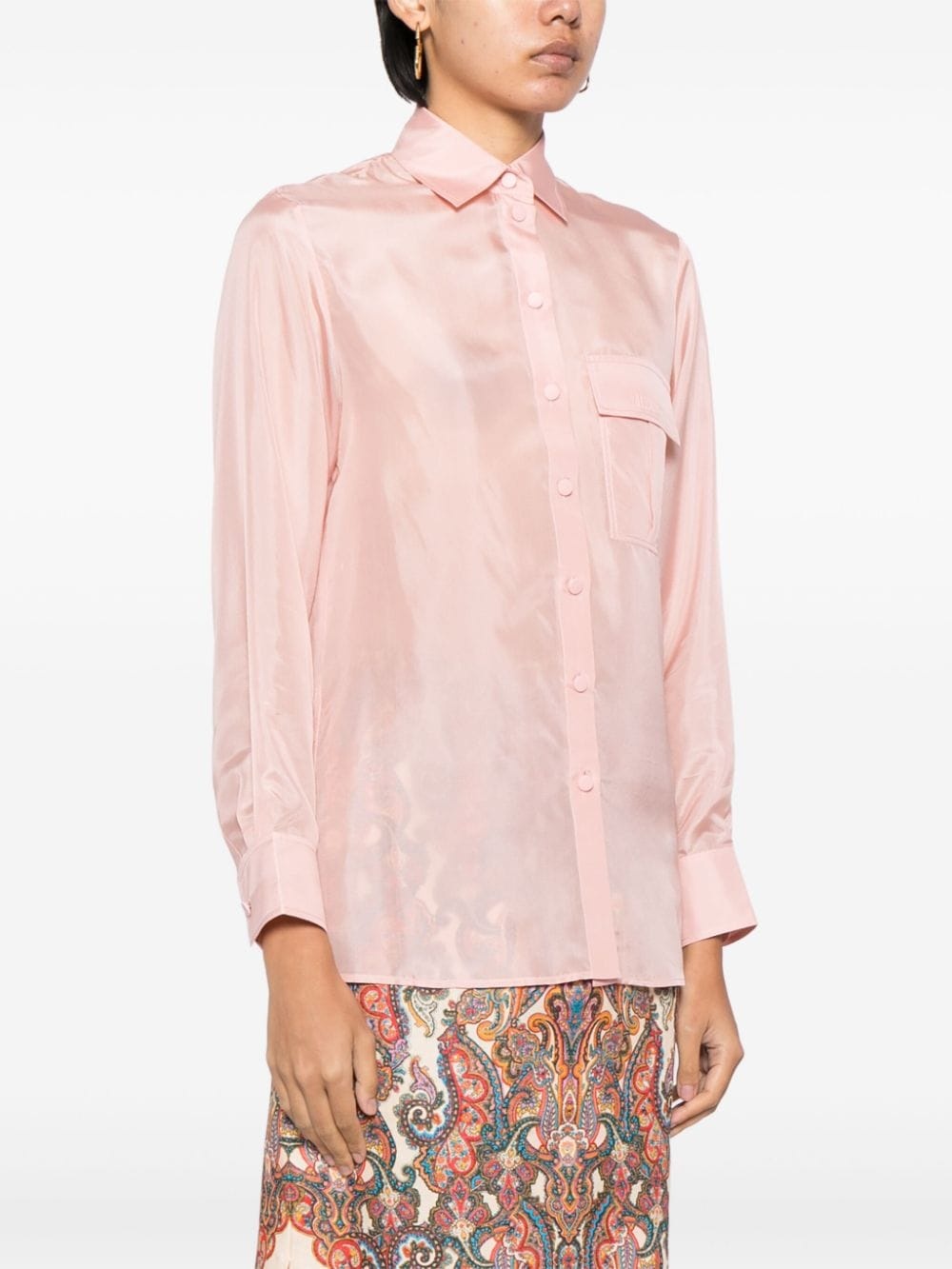 Halliday silk shirt - 3