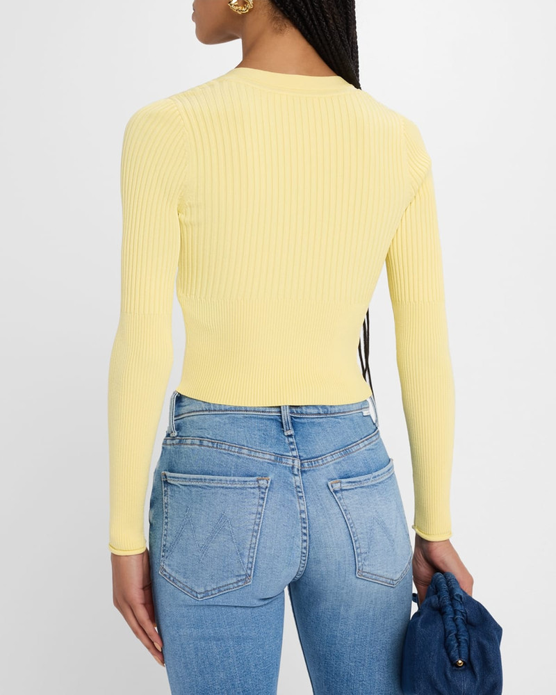 Ailany V-Neck Cropped Cardigan 3