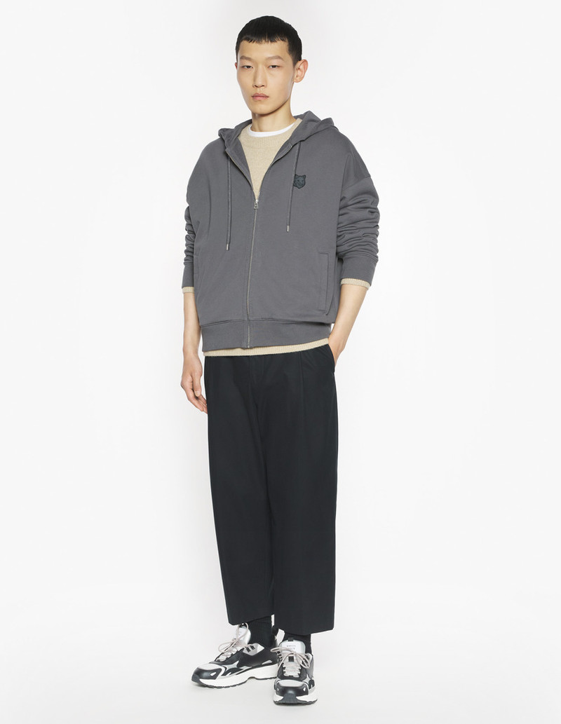 Maison Kitsuné FOX HEAD ZIPPED OVERSIZE HOODIE outlook