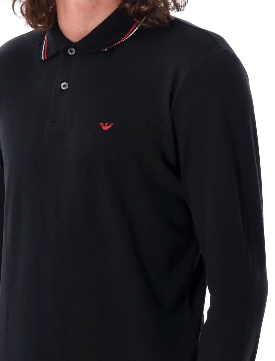 Emporio Armani Long Sleeves Polo Shirt - 3