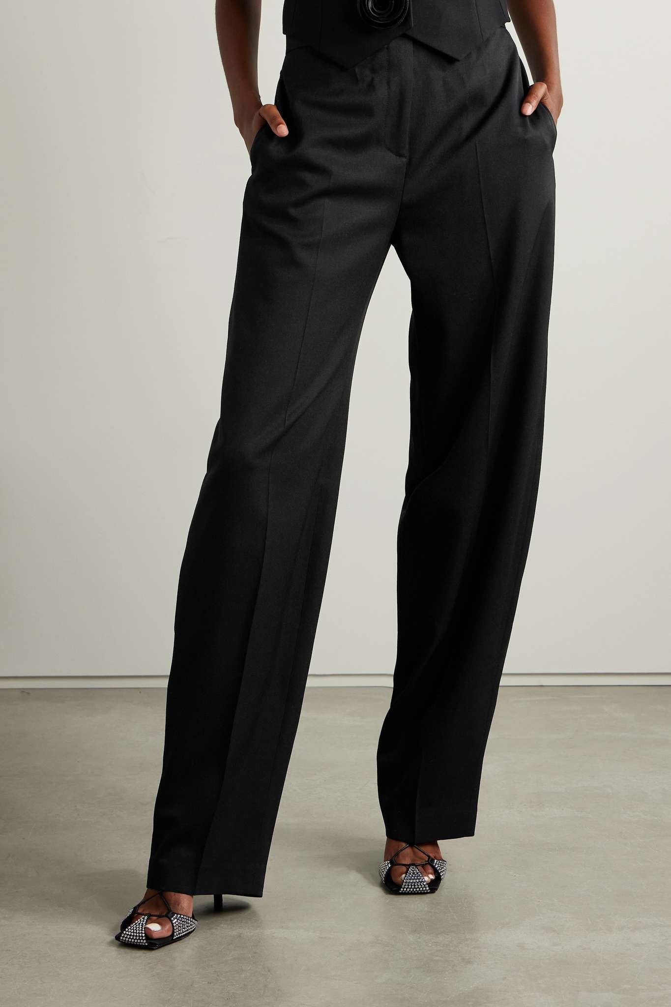 Jagger stretch-wool twill straight-leg pants - 3