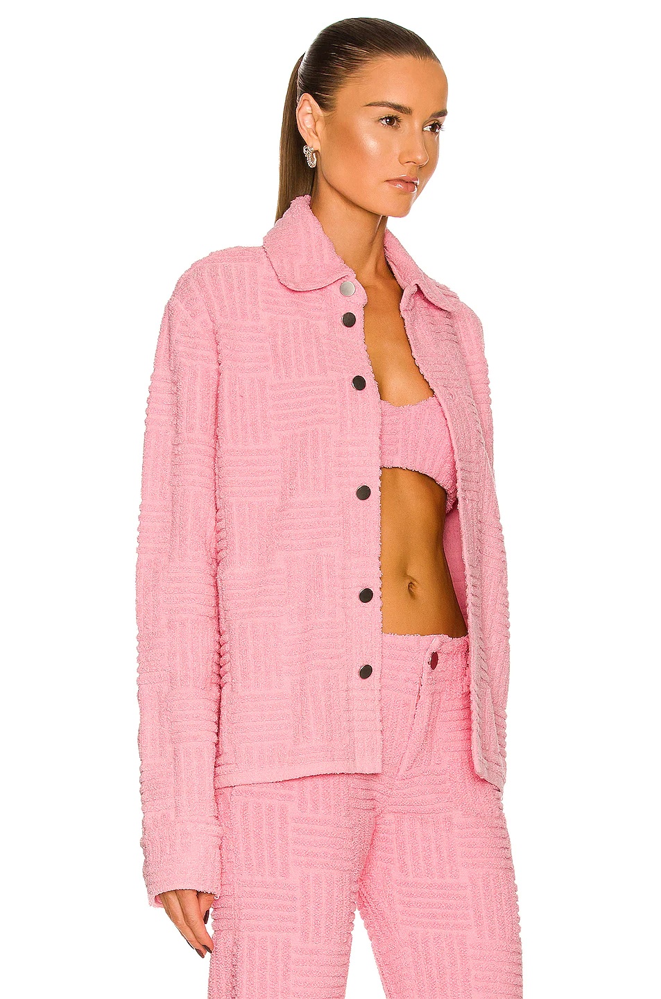 Jacquard Towelling Jacket - 3
