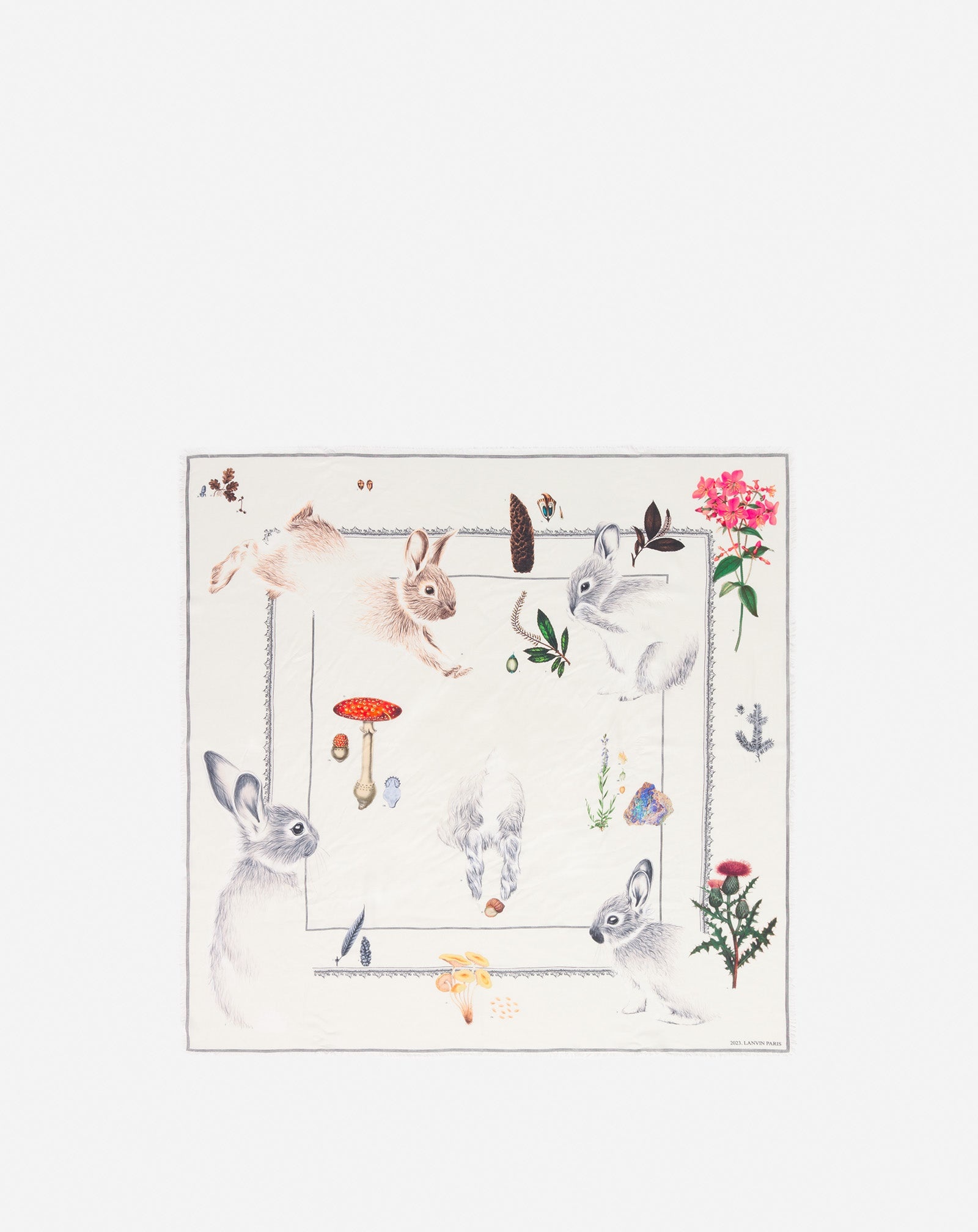 BOTANICA SILK SCARF - 1