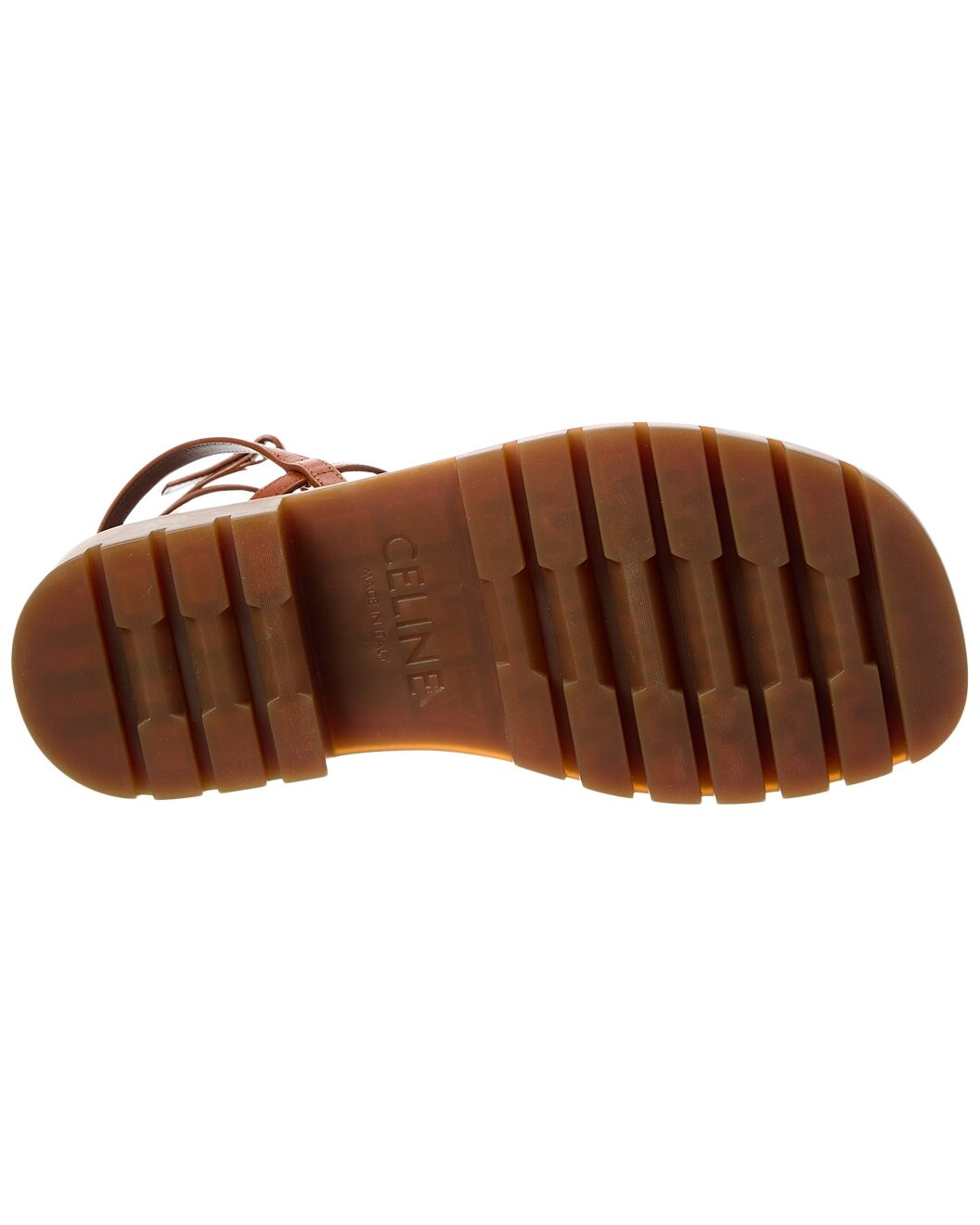 CELINE Clea Strappy Leather Sandal - 4