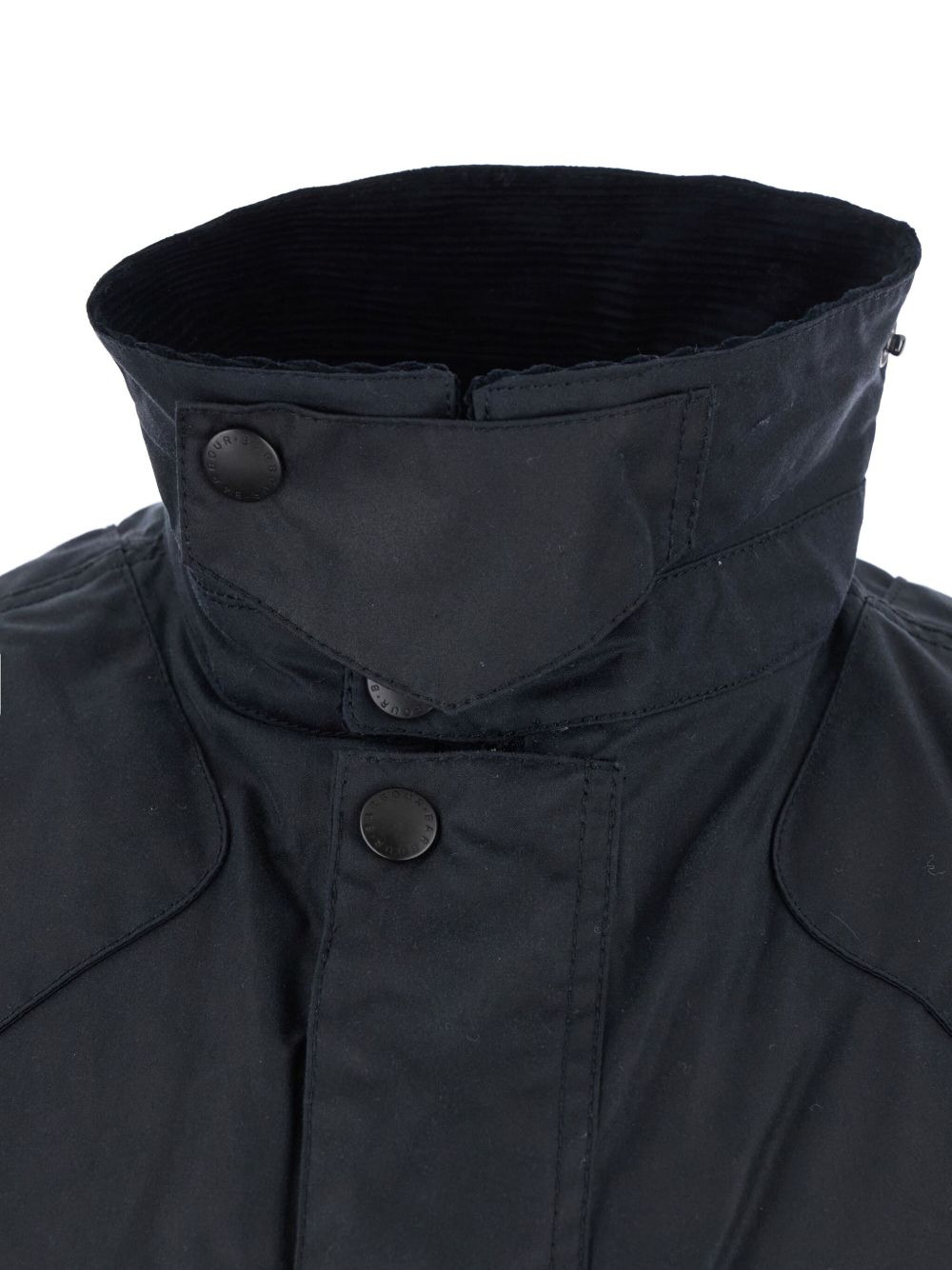 corduroy-collar cotton jacket - 3