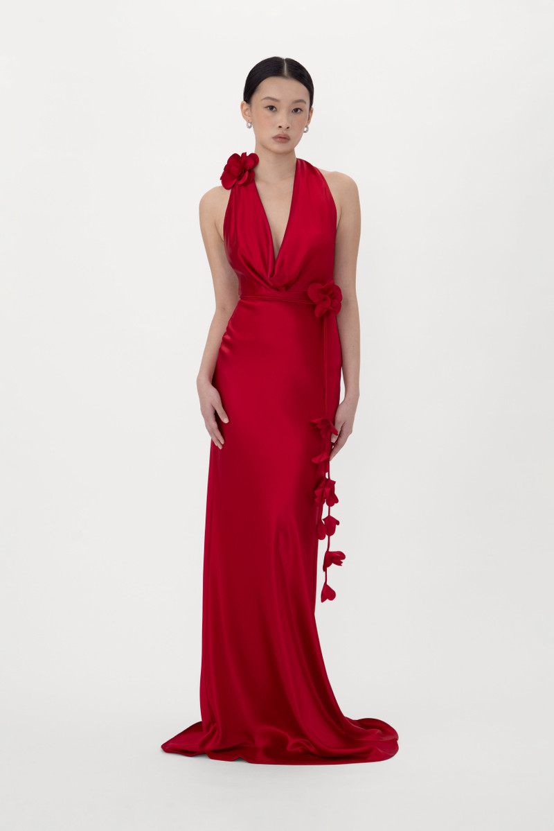 DELPHINE SATIN GOWN 3