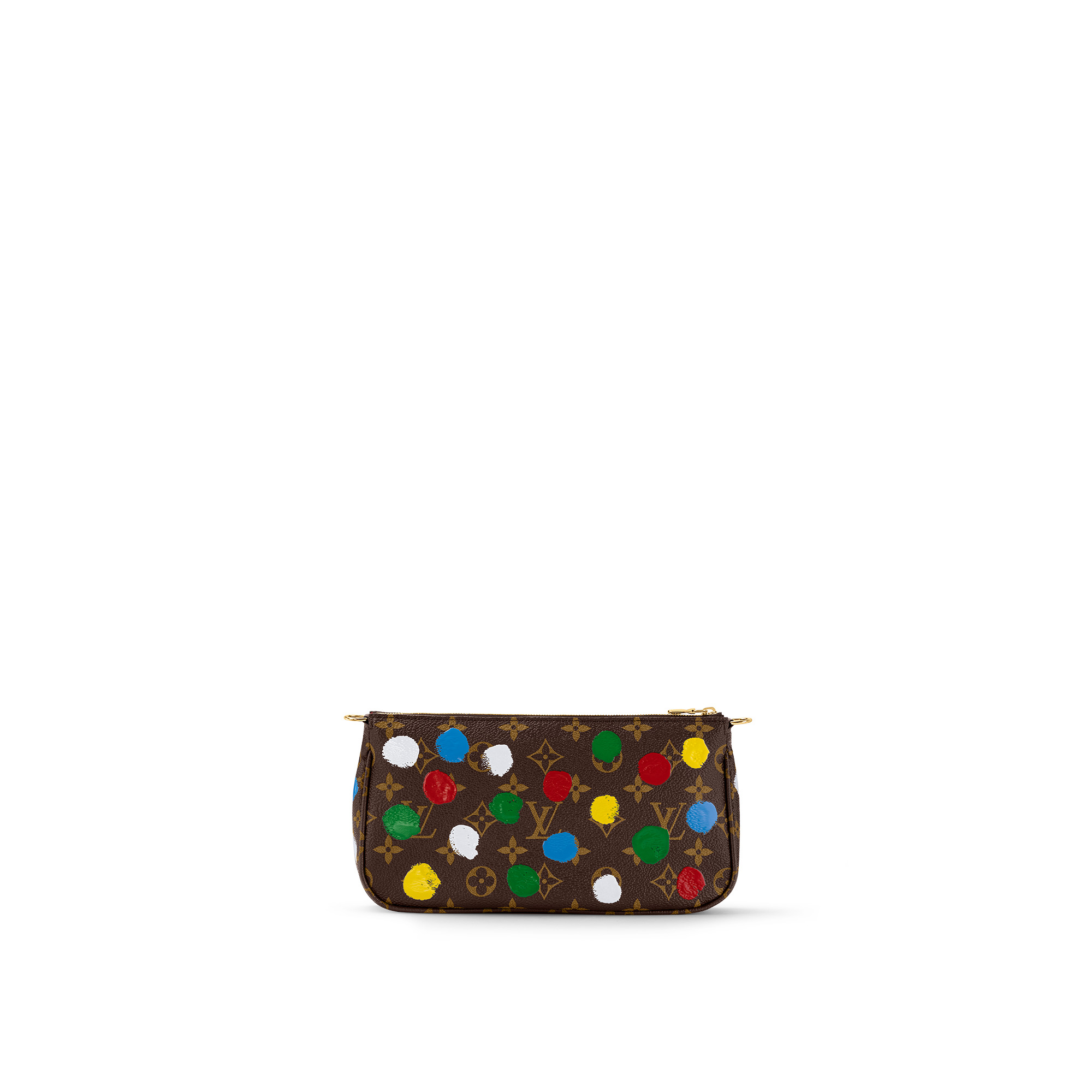 Louis Vuitton LV x YK Nano Speedy Handpainted Dots Monogram Multicolor