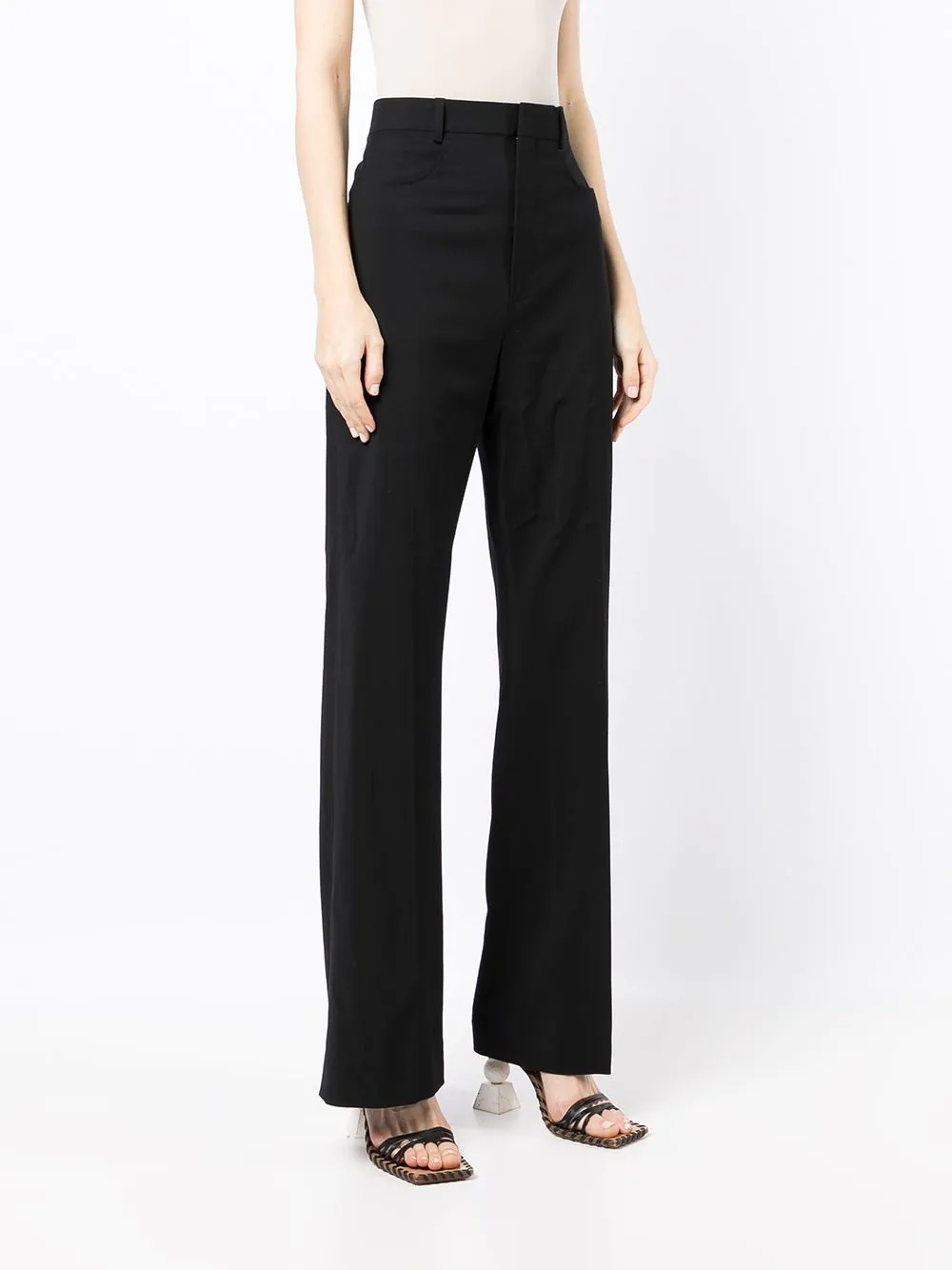 high-waisted trousers - 3