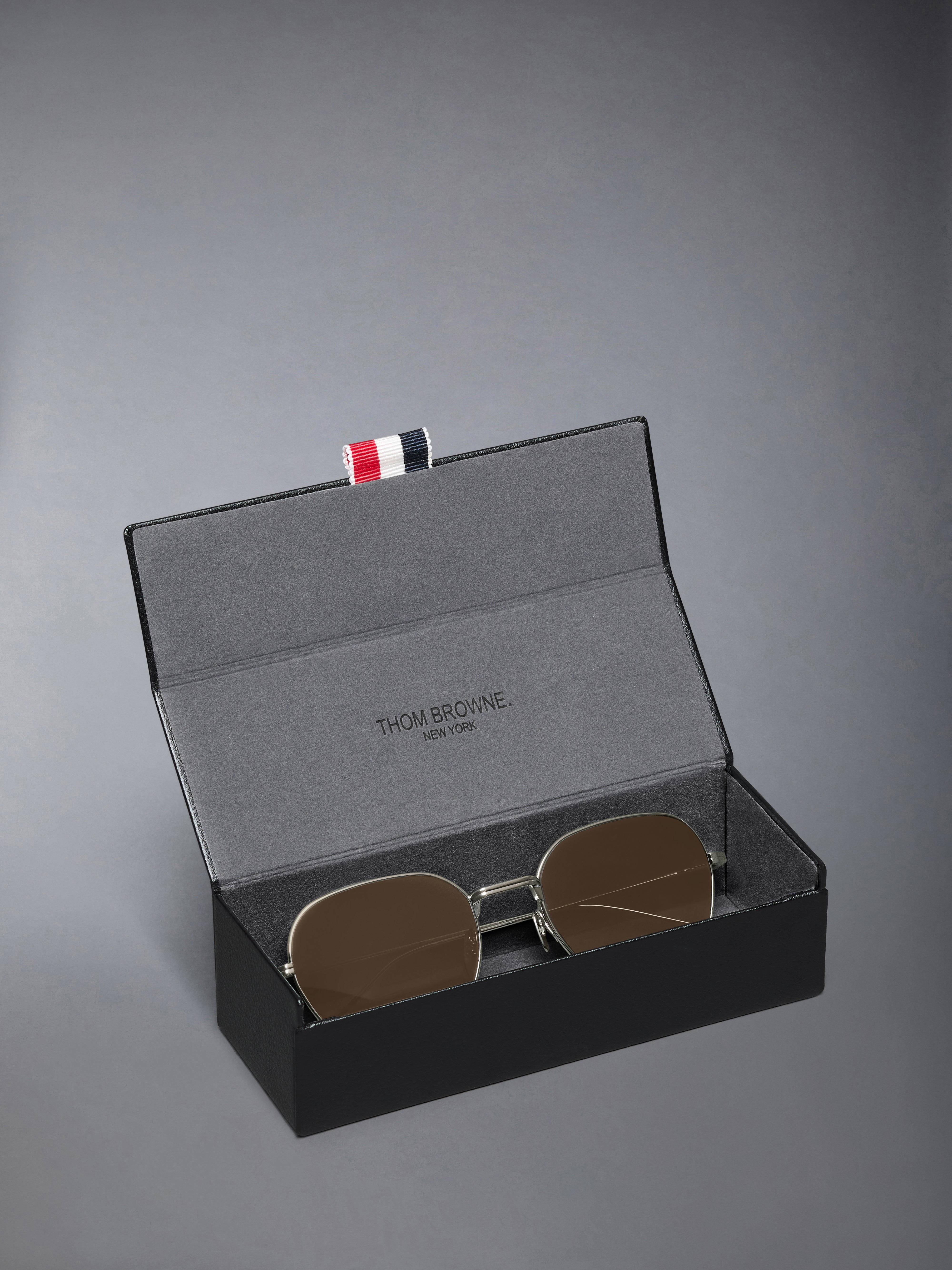 TITANIUM RECTANGULAR SUNGLASSES - 4