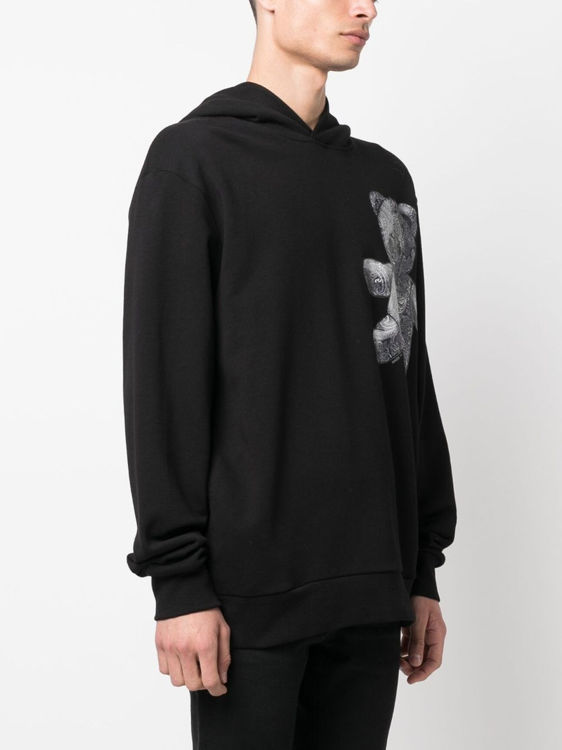 Teddy Bear paisley-print hoodie 3