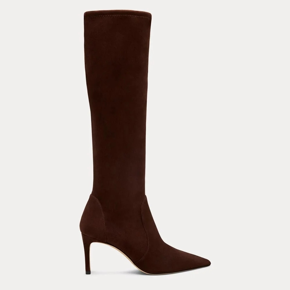 STUART POWER WIDE-CALF KNEE-HIGH BOOT 75 - 1