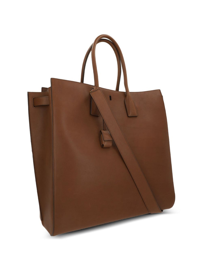 top-handles leather tote bag 3