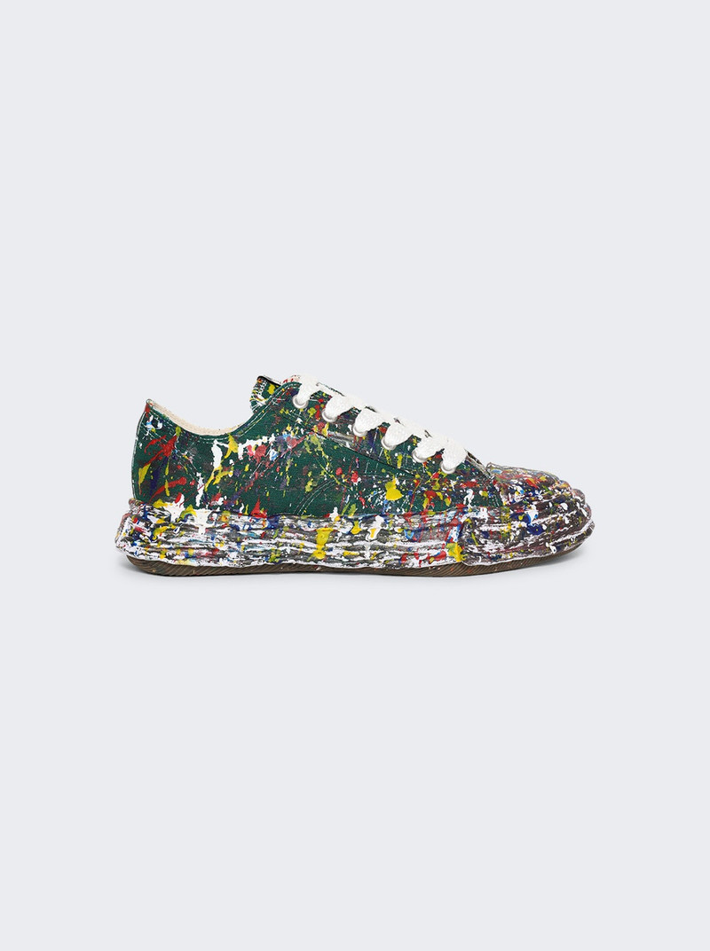 "peterson 23" Og Sole Sputtering Low-top Sneaker Green 1