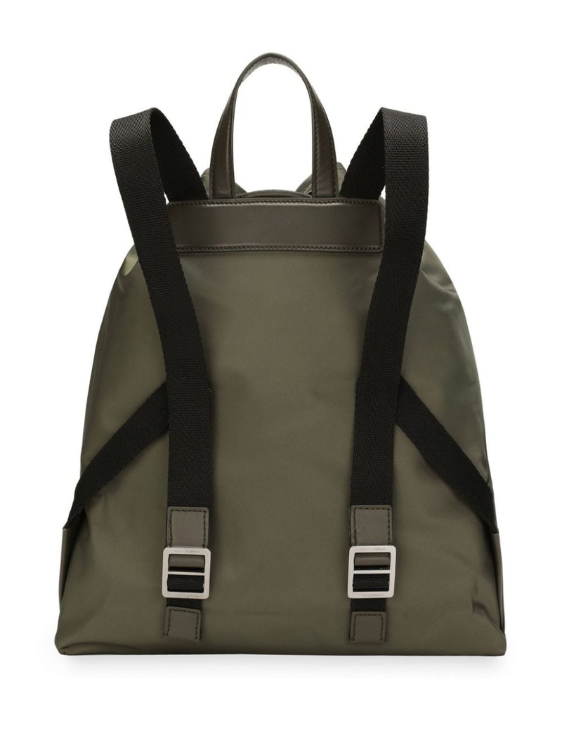 logo-stamp zipped backpack 3