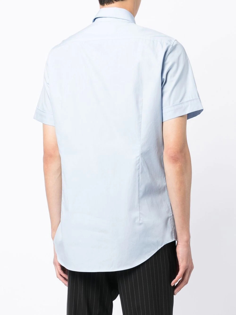 embroidered orb short sleeve shirt - 4