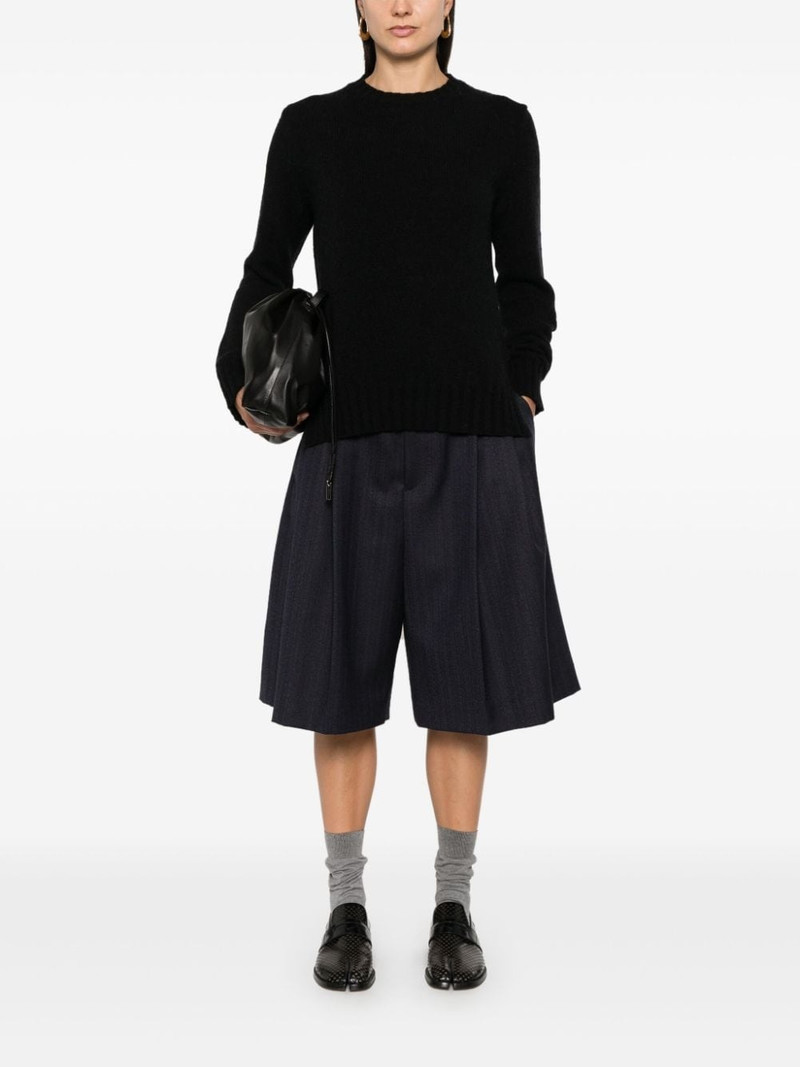 Jil Sander ribbed-trim sweater outlook