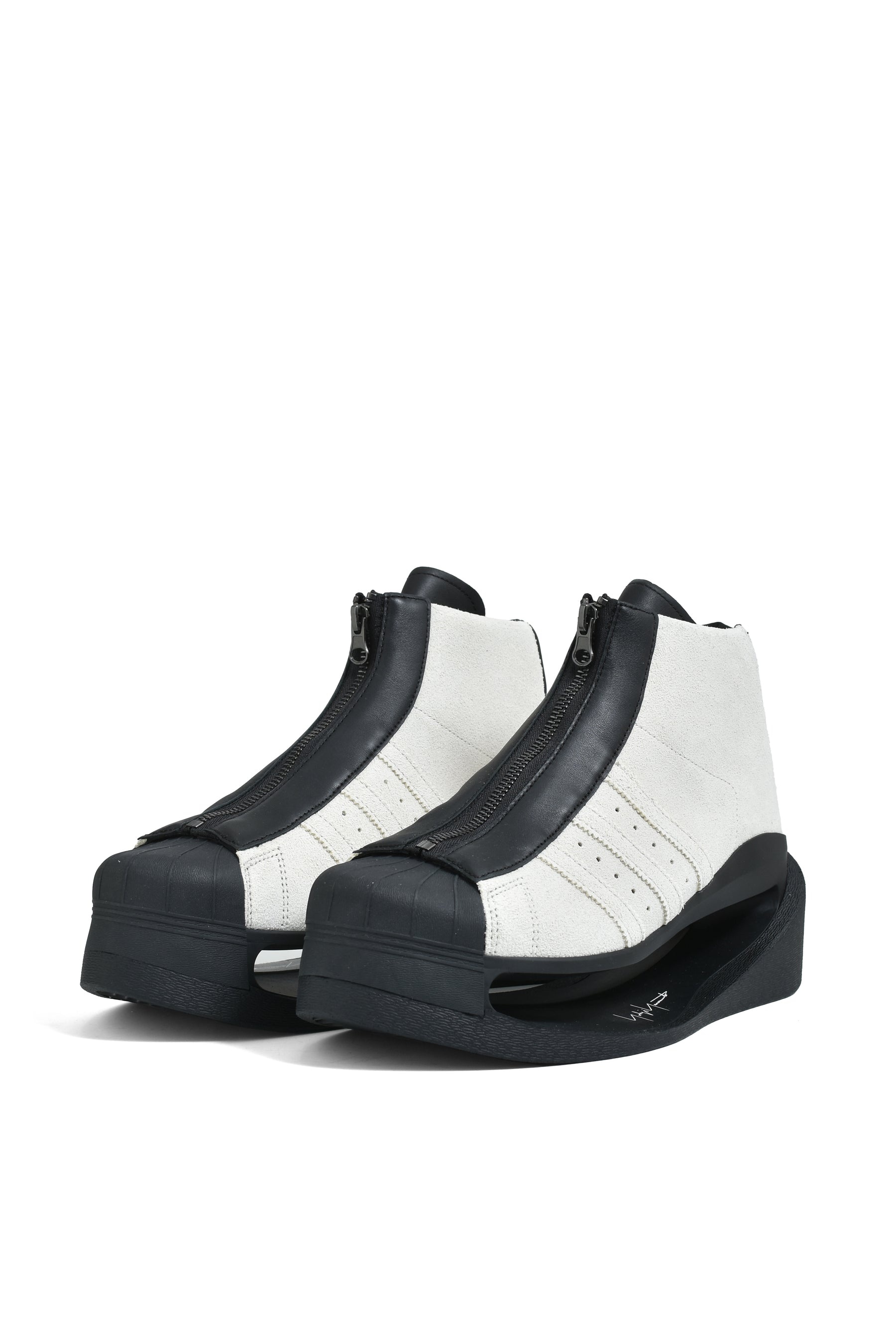 Y-3 GENDO PRO MODEL / TALC/TALC/BLK - 5