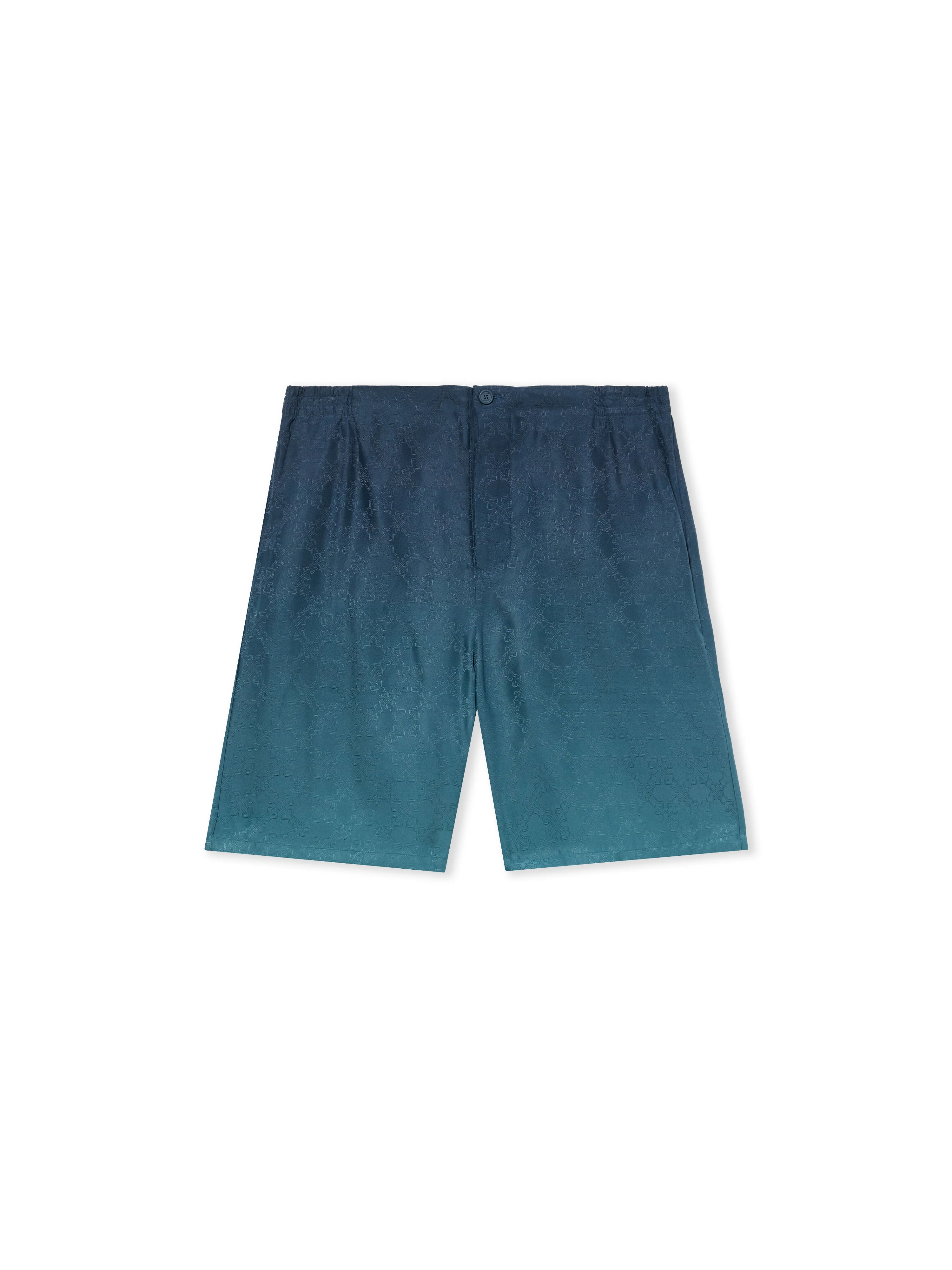 Arrow Monogram Jacquard Bowling Shorts - 1