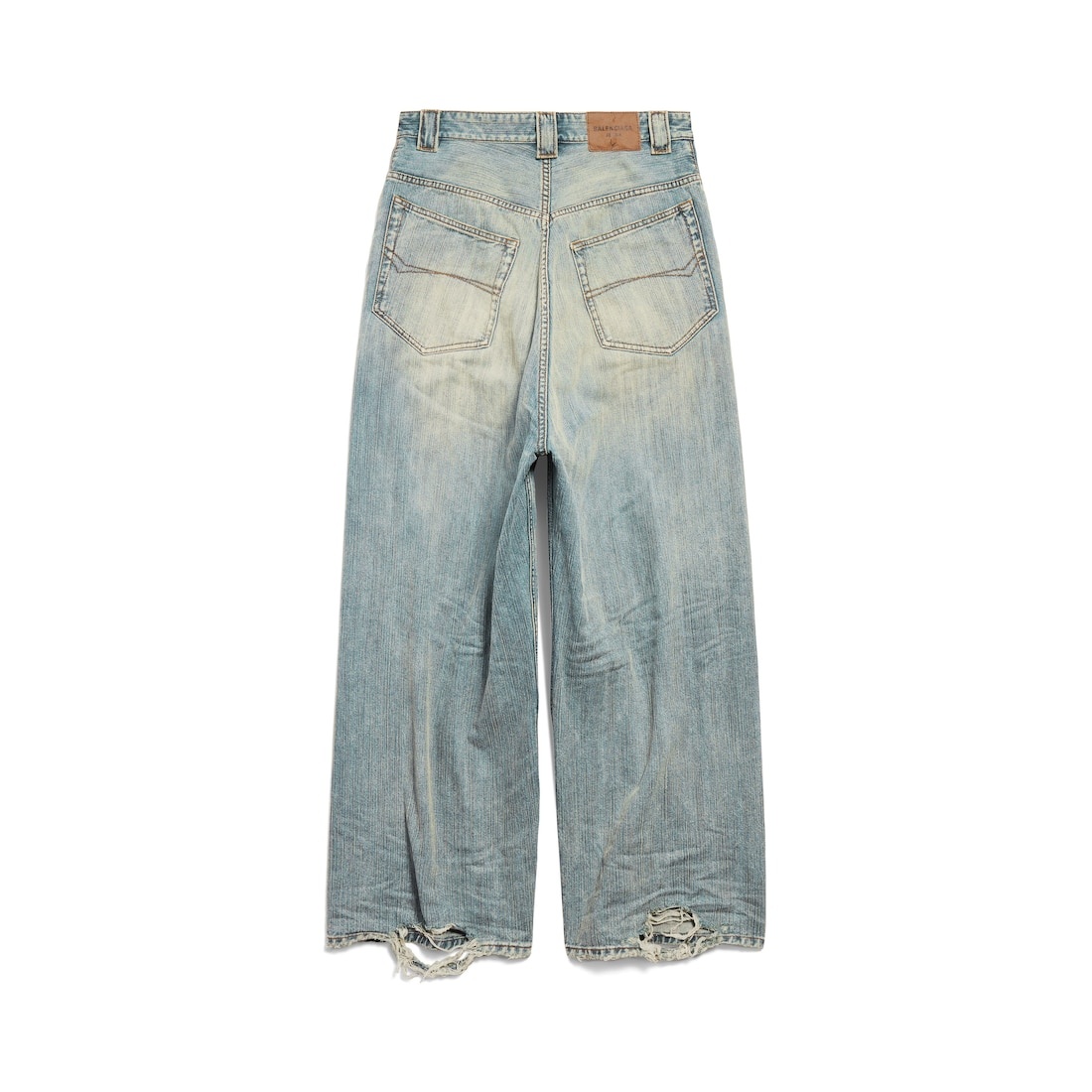 Men's Baggy Pants in Stained - 6