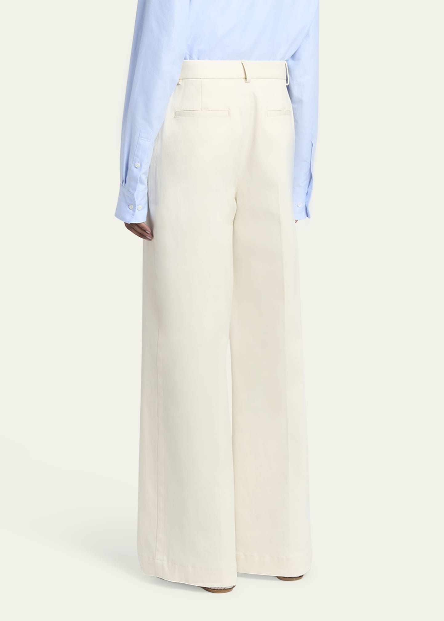 Wide-Leg Trousers - 3