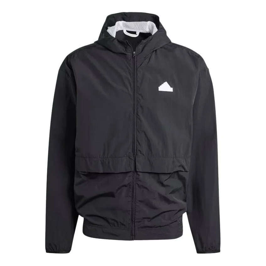 adidas City Escape Full-Zip Hoodie Asia Sizing 'Black' IR5192 - 1