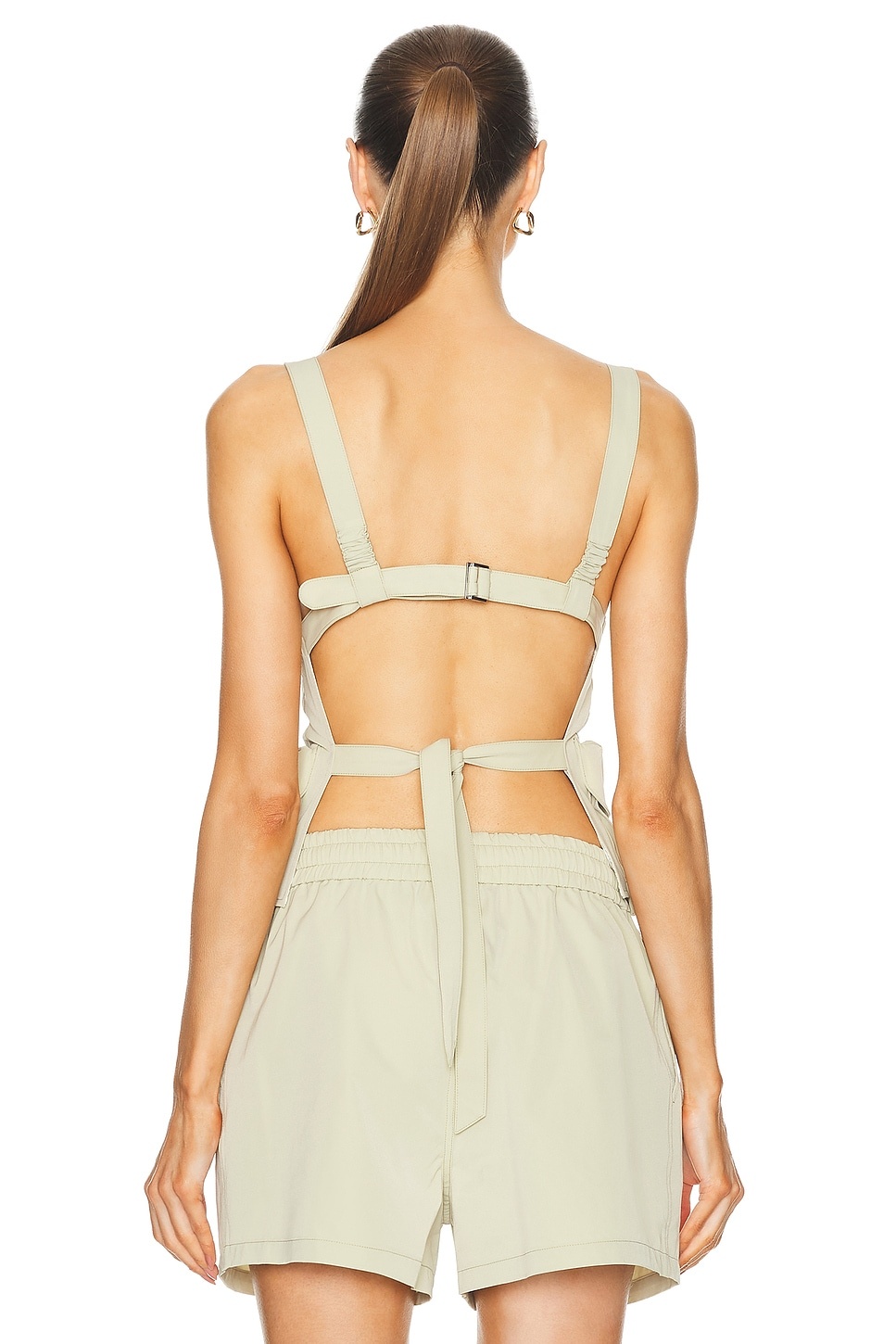 Tech Gabardine Apron Top - 4