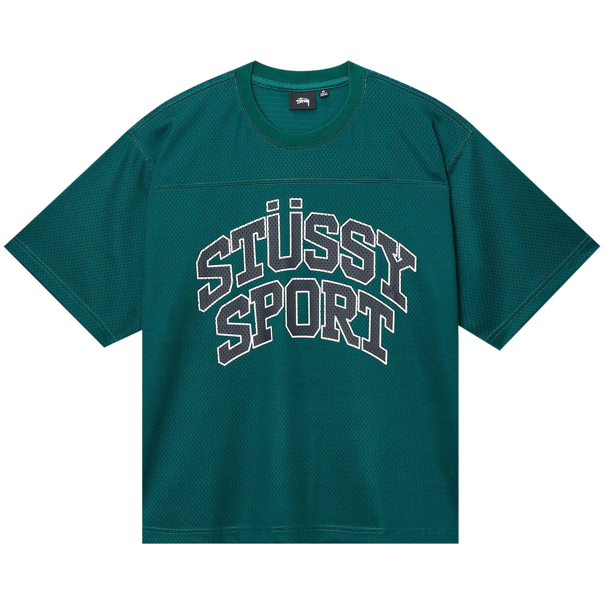 Stüssy Stussy Sport Mesh Football Jersey 'Green' | REVERSIBLE