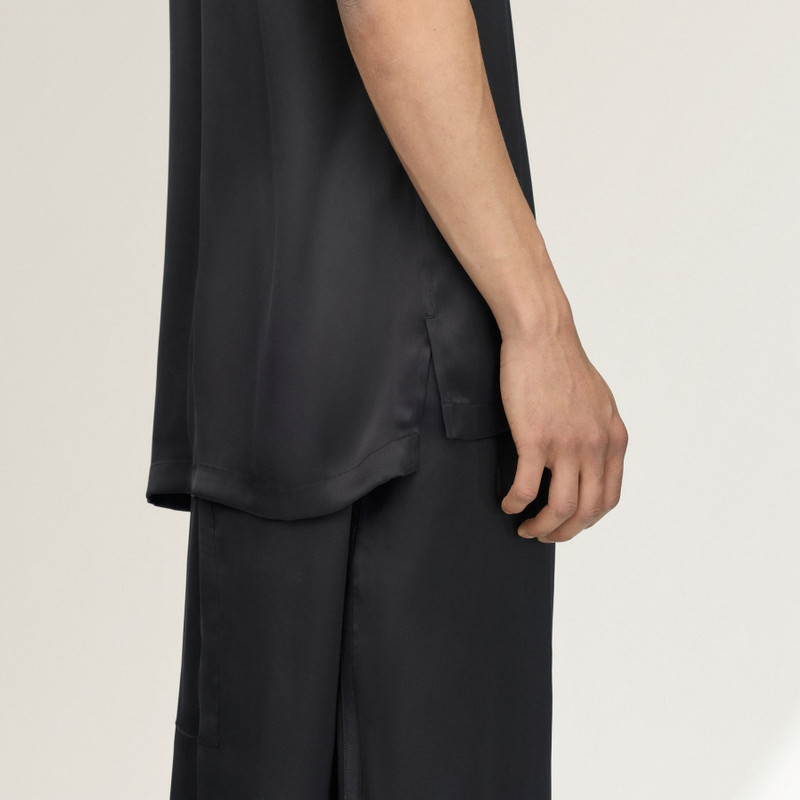 Y-3 LIQUID LOGO SATIN JERSEY 8