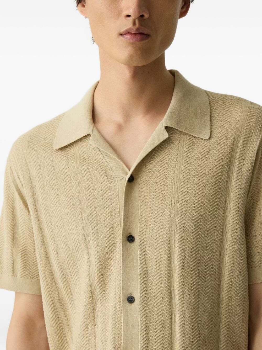 herringbone shirt - 6