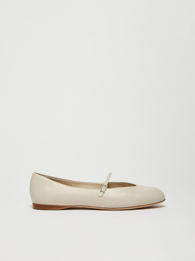 MMBALLET Nappa leather ballet flats - 1