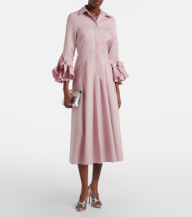 Safiyaa Belisse cotton poplin shirt dress outlook