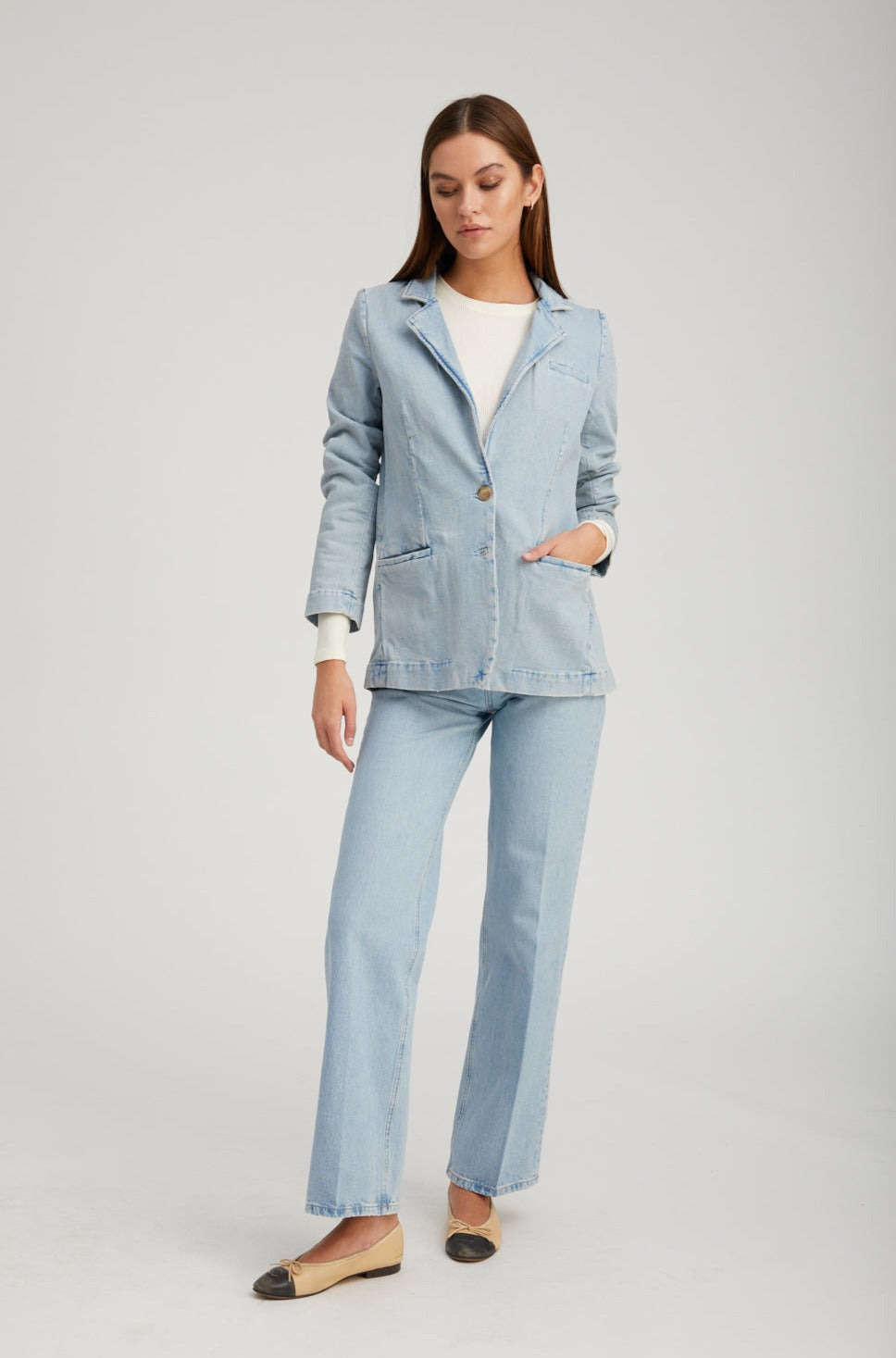 DIANA DENIM BLAZER - 3
