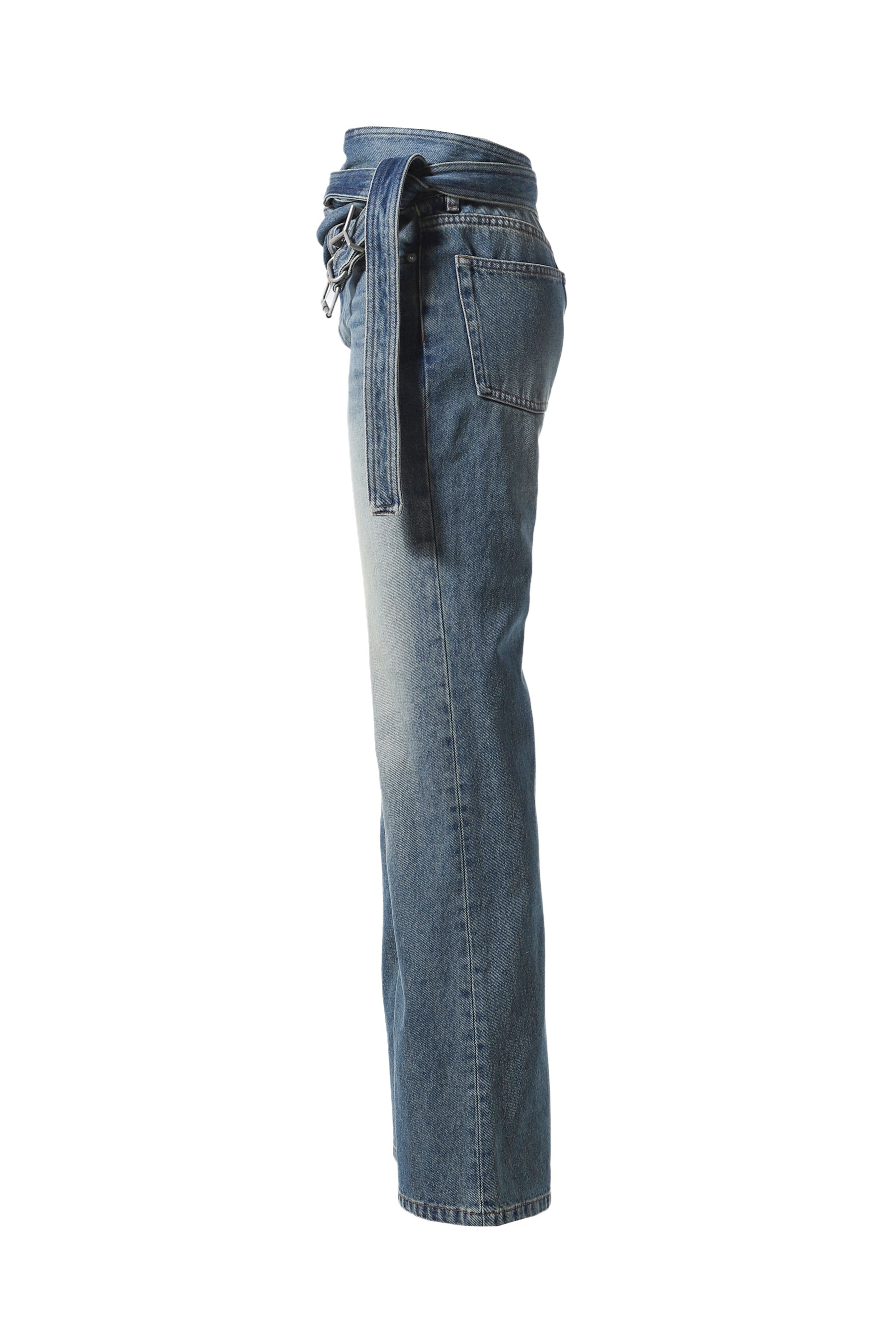Y/Project WRAP BELT JEANS / FADED BLUE | nubiantokyo