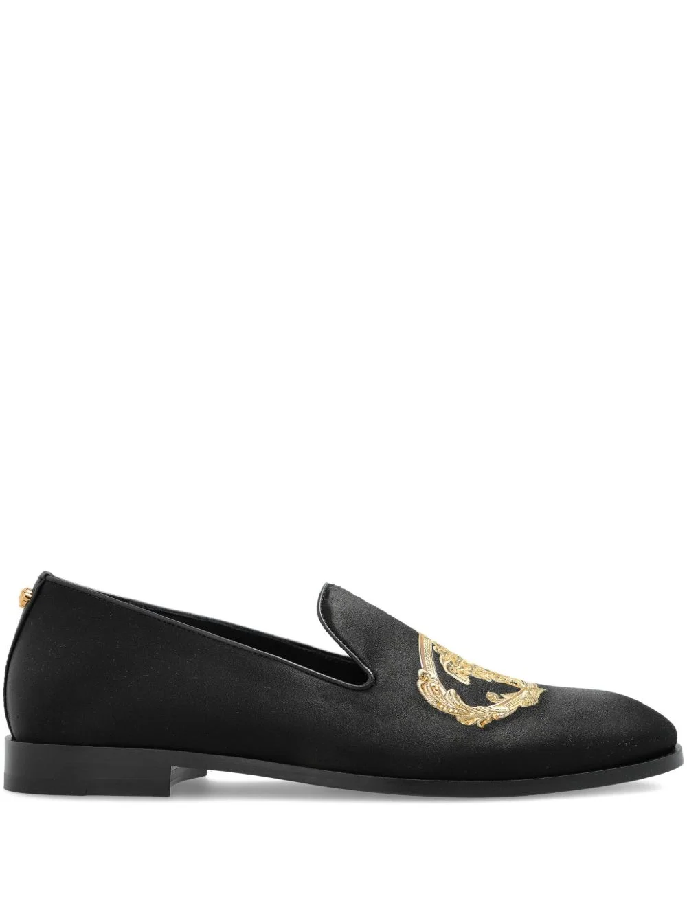 Embroidered Architectural Baroque slippers - 1