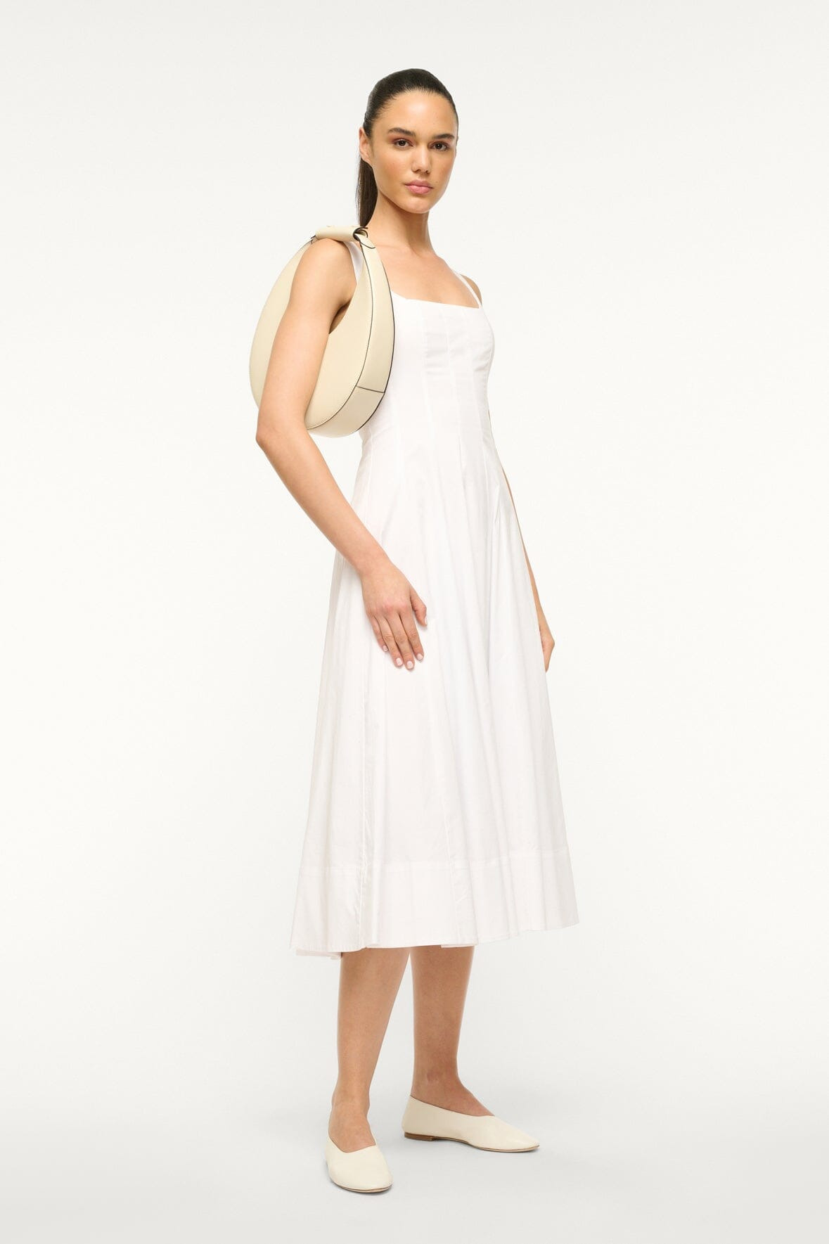 STAUD MOON BAG | CREAM - 4