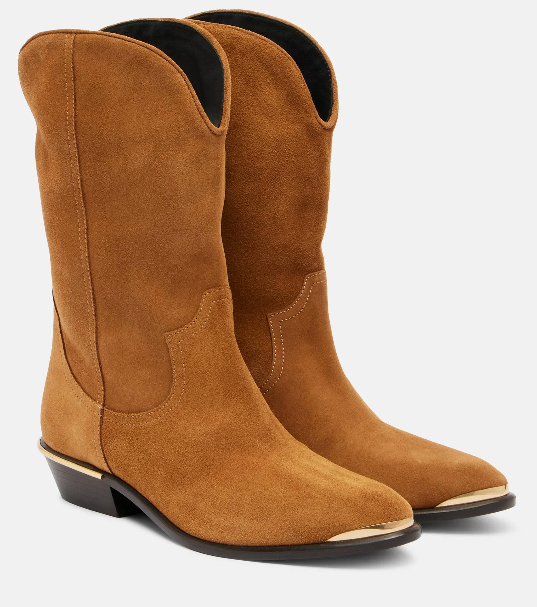 Elbana suede cowboy boots - 1
