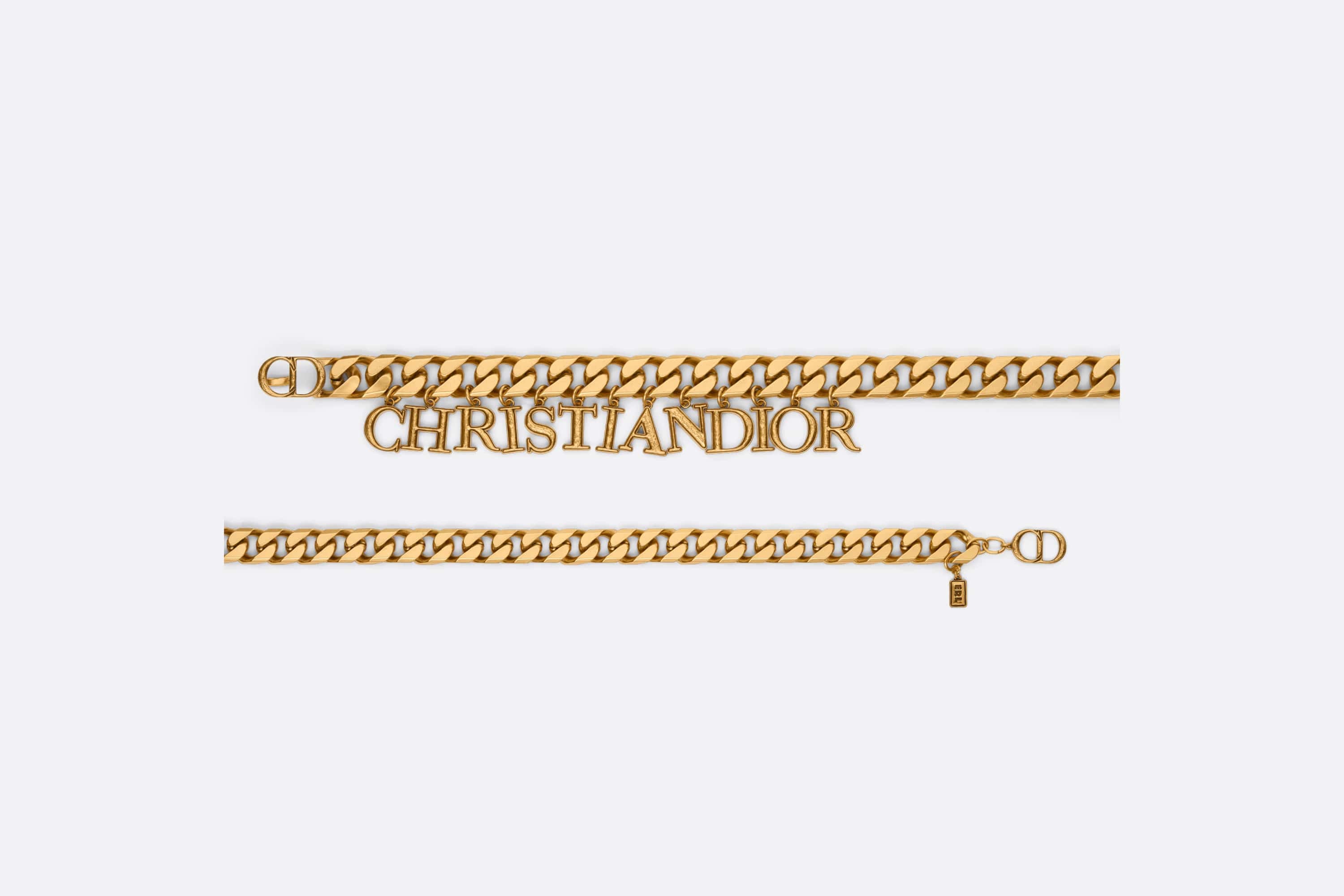 DIOR BY ERL Chain Belt - 2