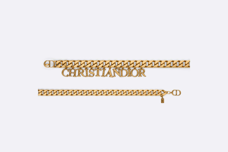 Dior DIOR BY ERL Chain Belt outlook