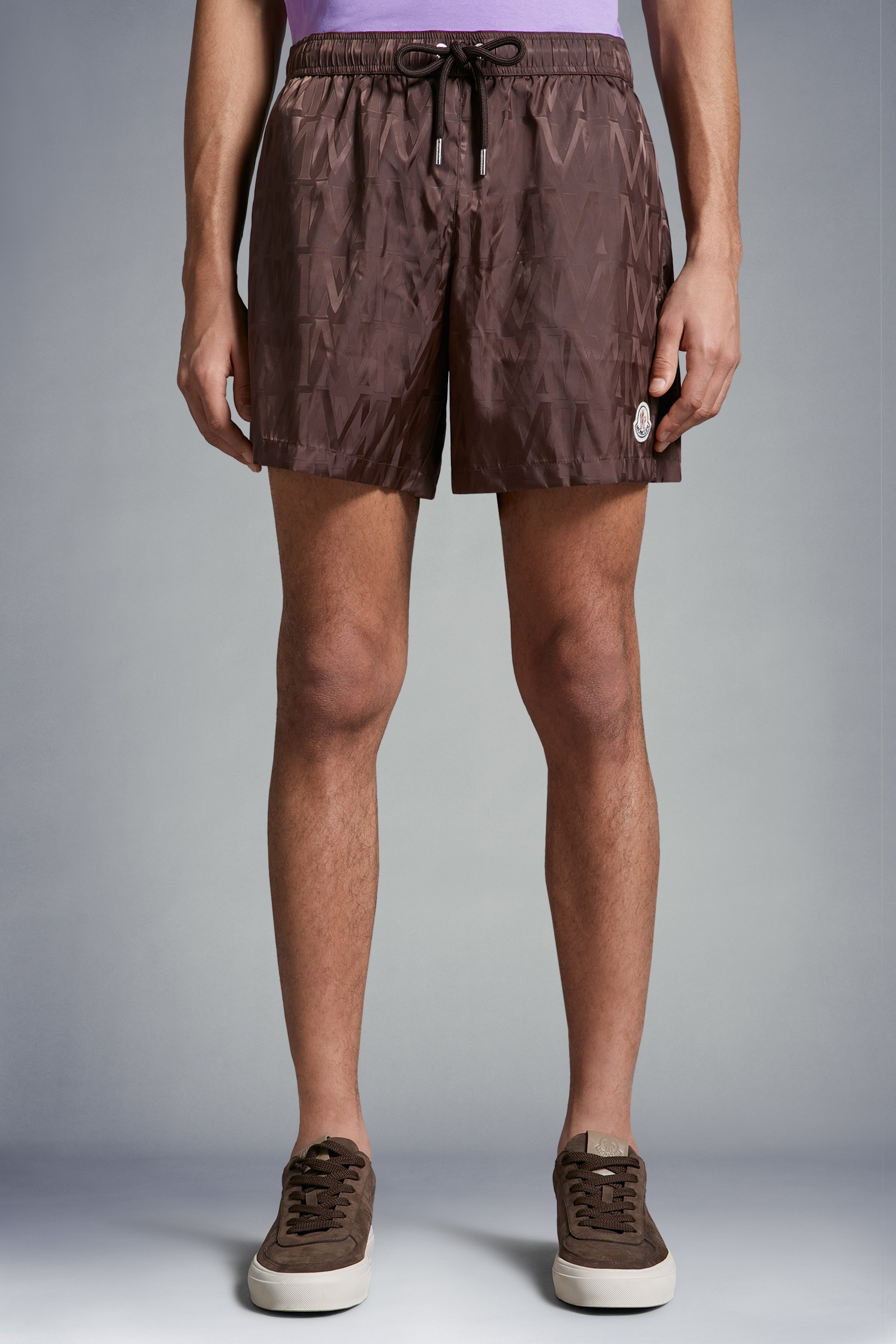 Monogram Jacquard Swim Shorts - 3