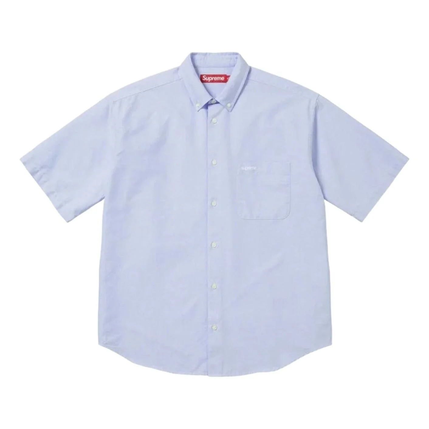 Supreme SS26 Loose Fit Oxford S/S Shirt 'Light Blue' SUP-SS26-158-BLU - 1