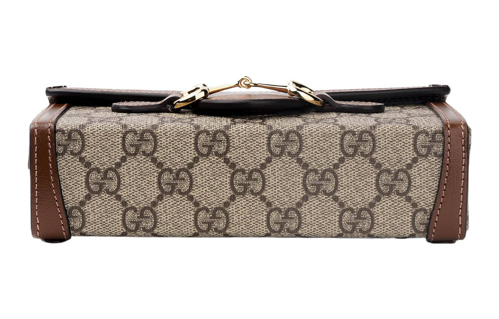 (WMNS) Gucci Horsebit 1955 mini 'Caramel' 699296-92TCG-8563 - 4