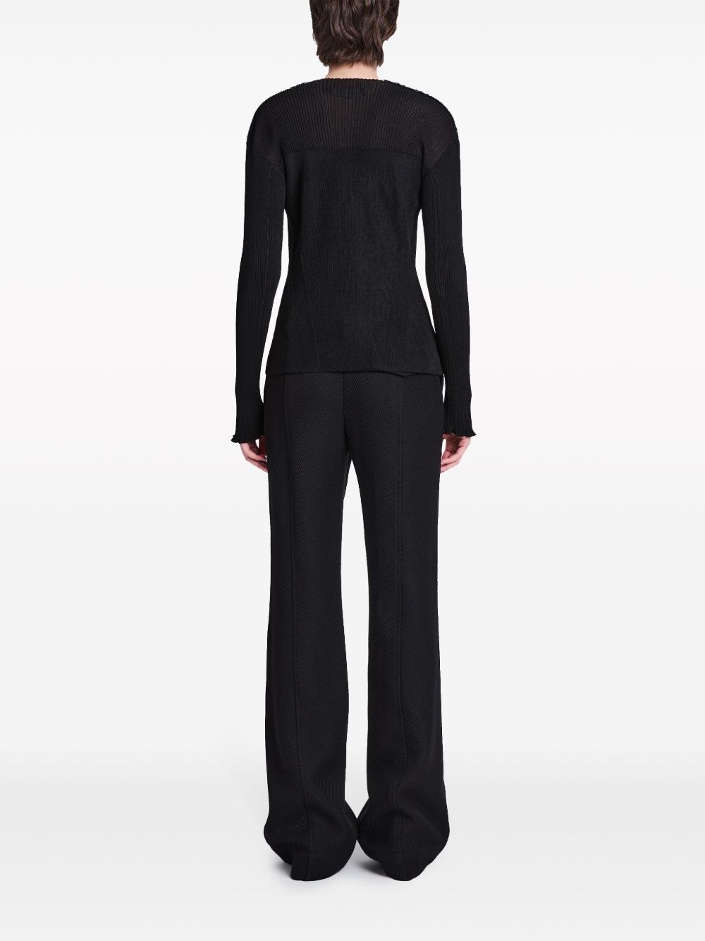 Camille ribbed-knit top - 4