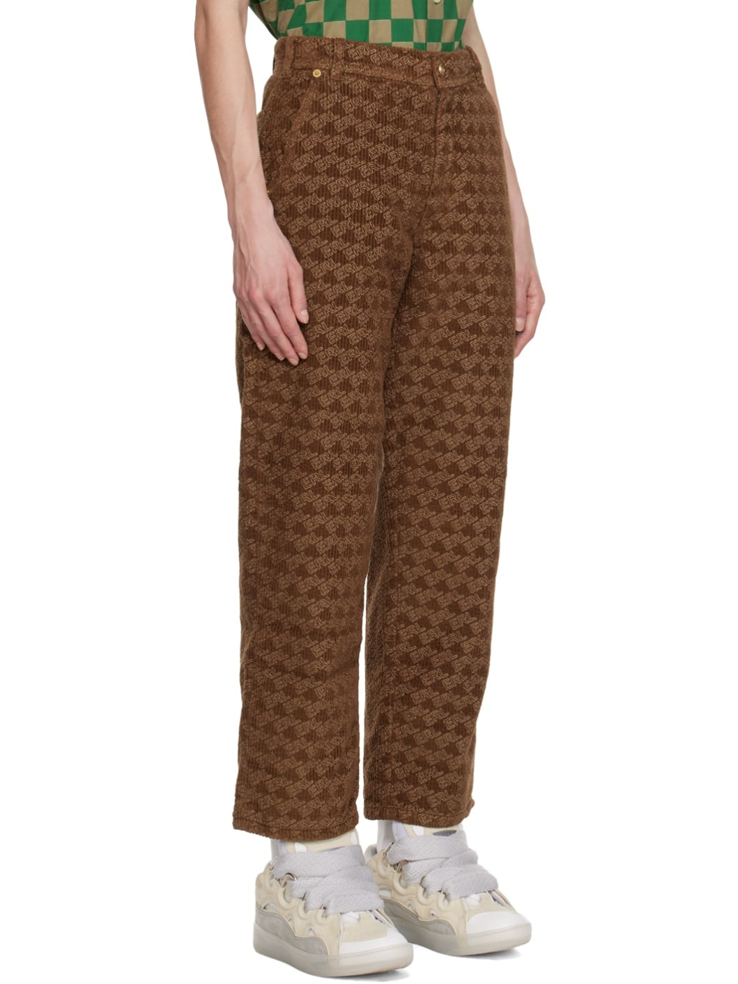 Brown Padded Trousers - 2