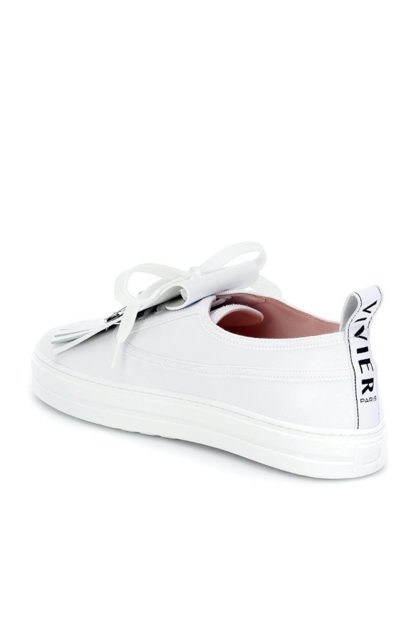 Call Me Vivier Leather Jewel Sneakers - 5